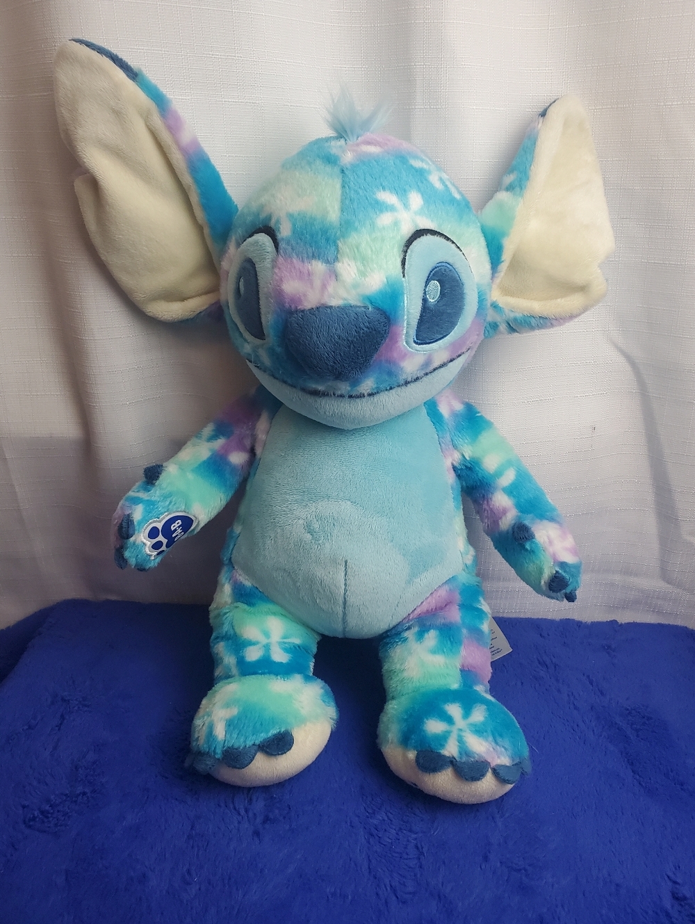 Build-A-Bear Disney Fun Florals Stitch Plush Stuffed Animal